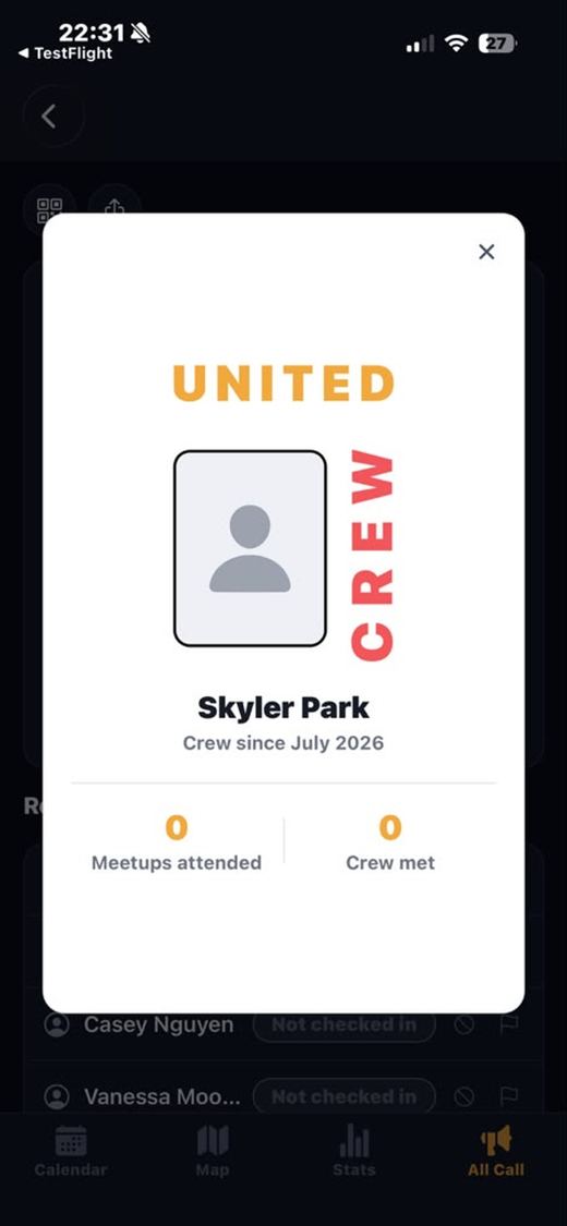 Crew badge